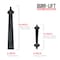 Dura-Lift Premium Ultra-Life Magnetic Decorative Carriage-Style Garage Door Hardware (4 Hinges, 2 Handles) DLADMH - alternate 2